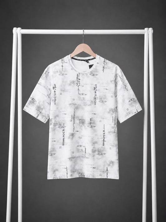 Urban Abstract Printed T-Shirt